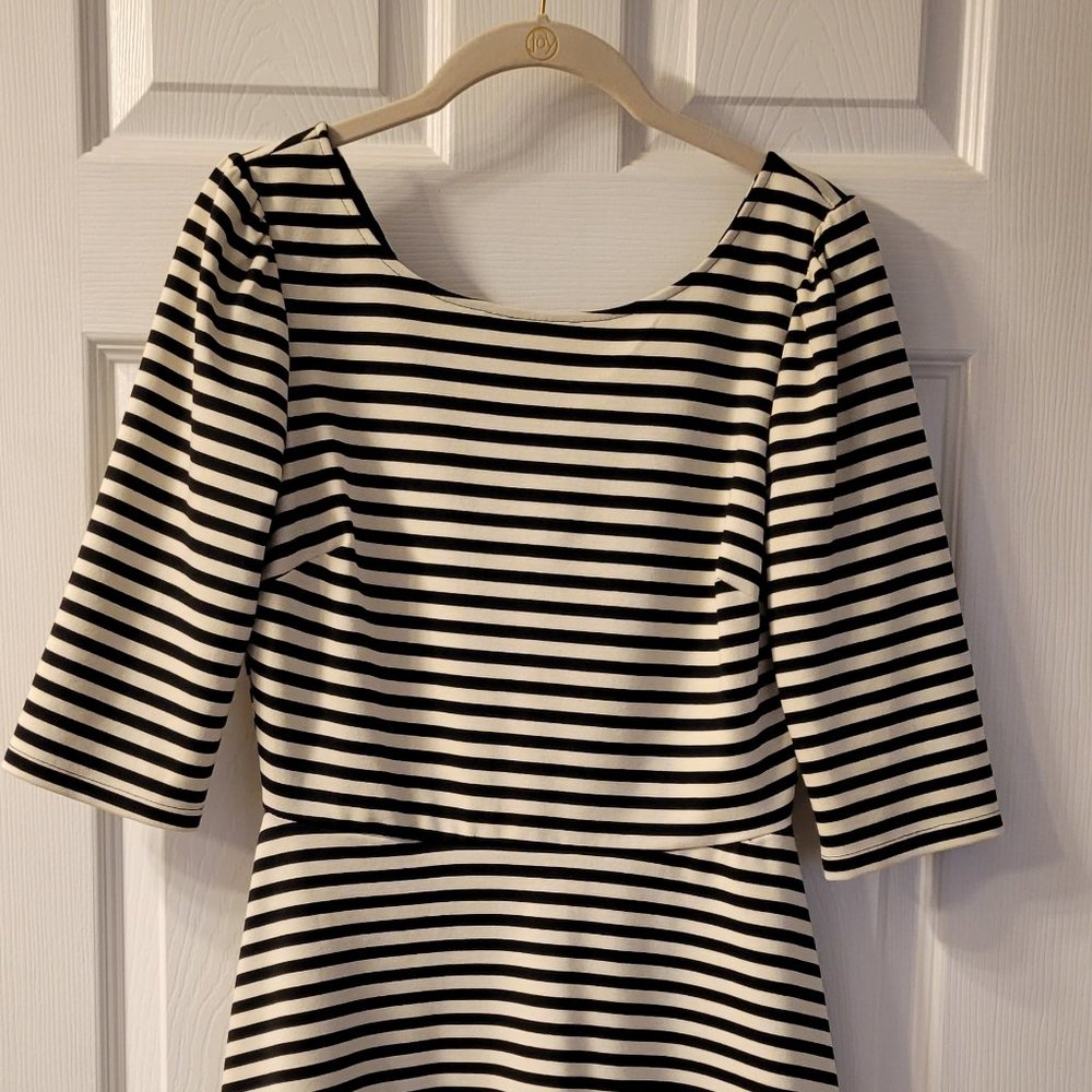 NWT Pixley Kathy Striped Fit & Flare Dress